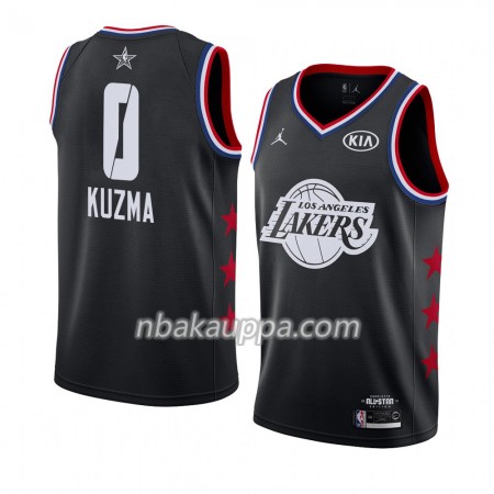 Los Angeles Lakers Kyle Kuzma 0 2019 Kaikki tähti Jordan Brand Musta Pelipaidat Swingman - Miesten